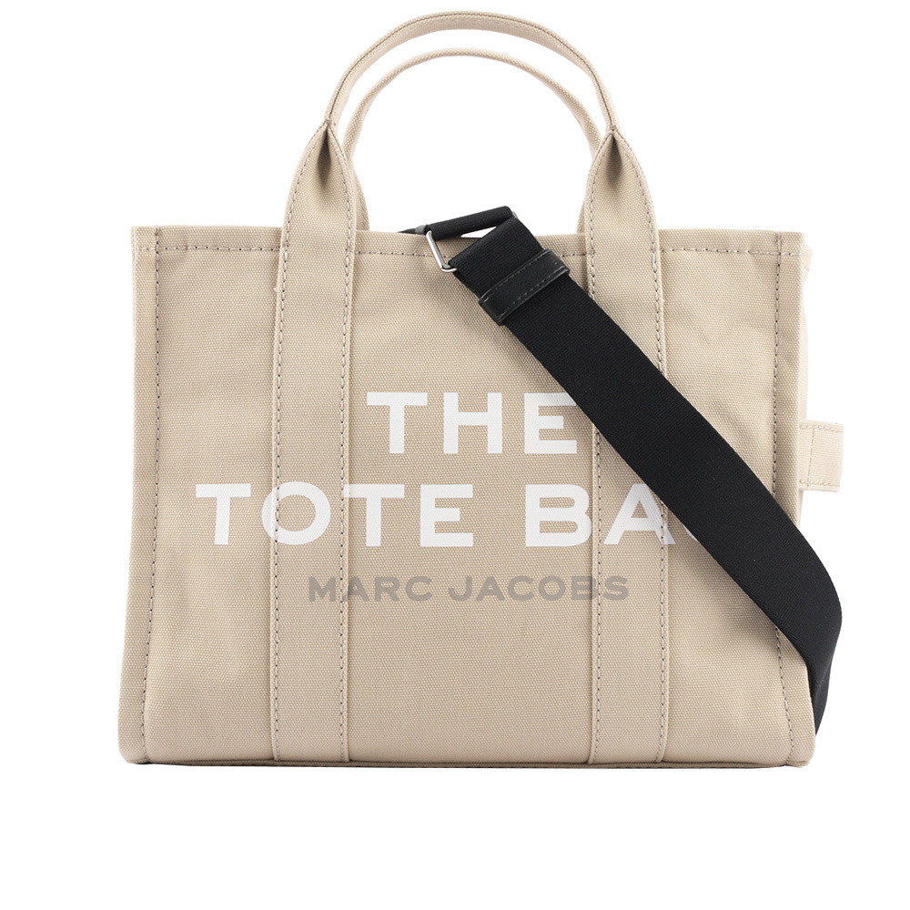 【MARC JACOBS】THE TRAVELER TOTE 二用中款托特包(米色) M0016161 260