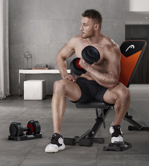 HEAD 可拆卸可調節啞鈴