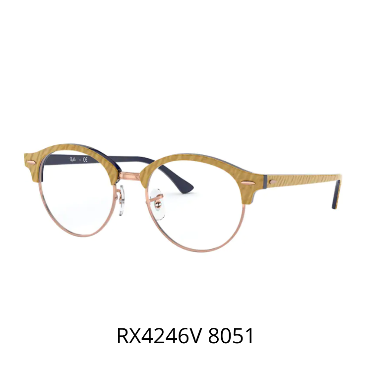 RayBan CLUBROUND RX4246V 8051 眼鏡架