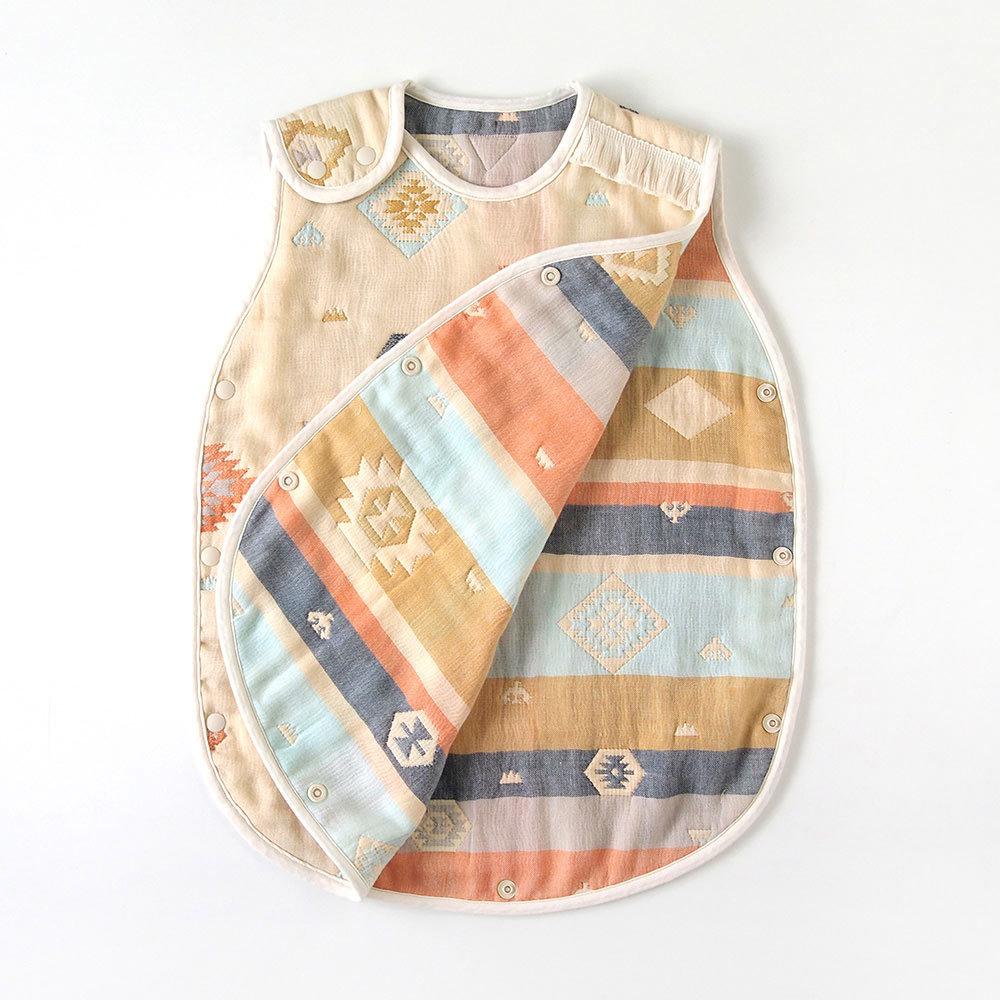 [ 預訂 ] hoppetta 六重紗睡袋背心 民族