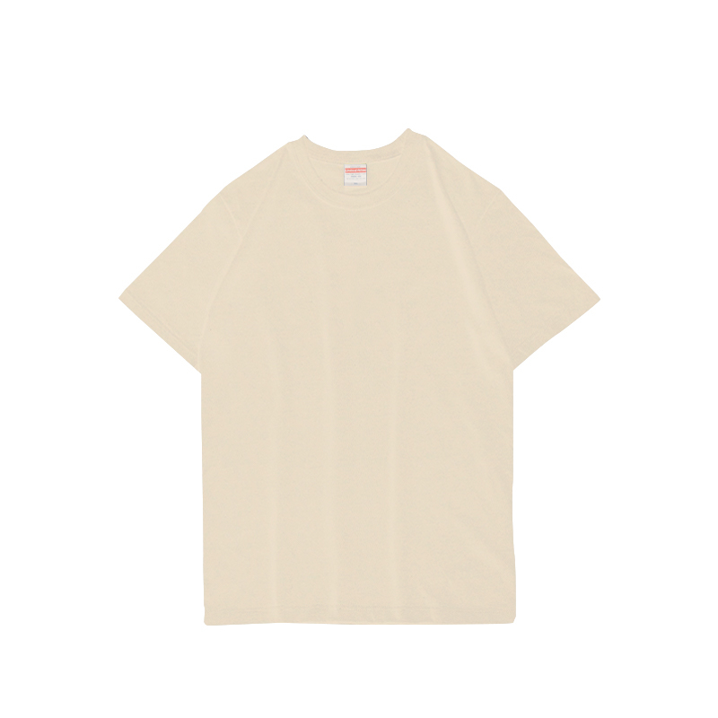 United Athle UA 5001-01 頂級柔棉5.6oz. 成人短T 自然米黃 3500101-019 [EW]