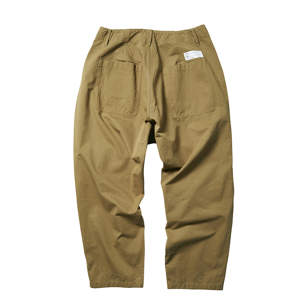 LIBERAIDERS 21S/S HERRINGBONE SARROUEL PANTS