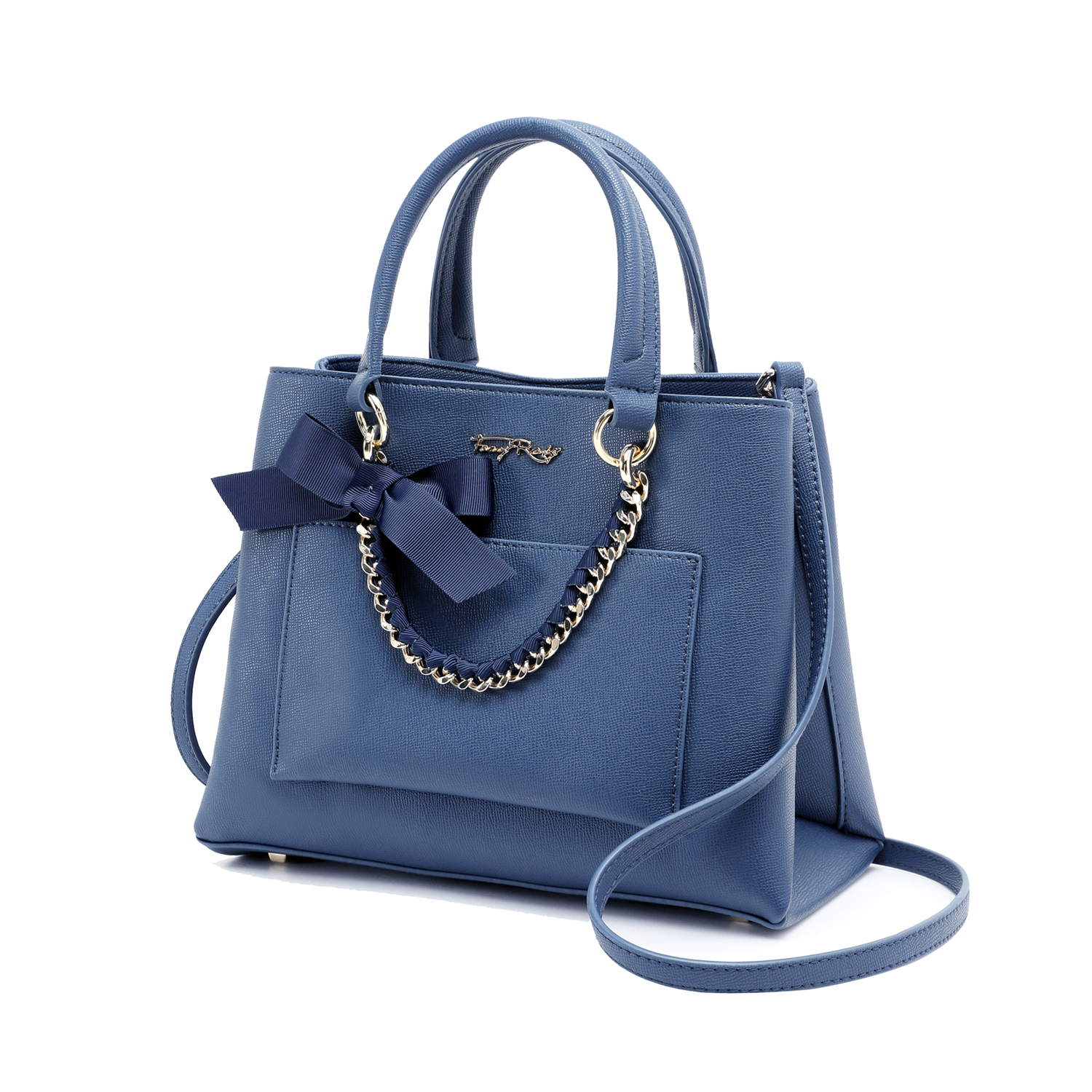 Fancy Bow Bow Ribbon Chain Shoulder Bag