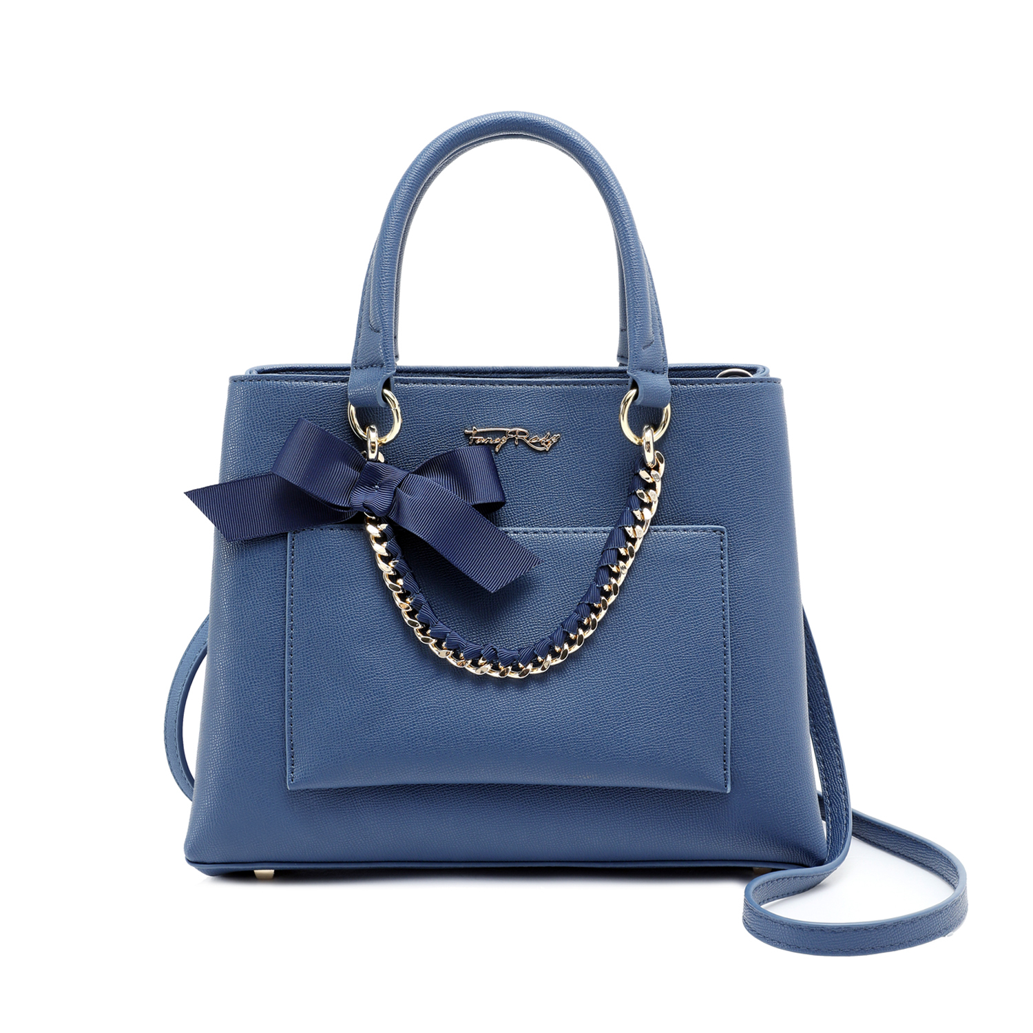 Fancy Bow Bow Ribbon Chain Shoulder Bag