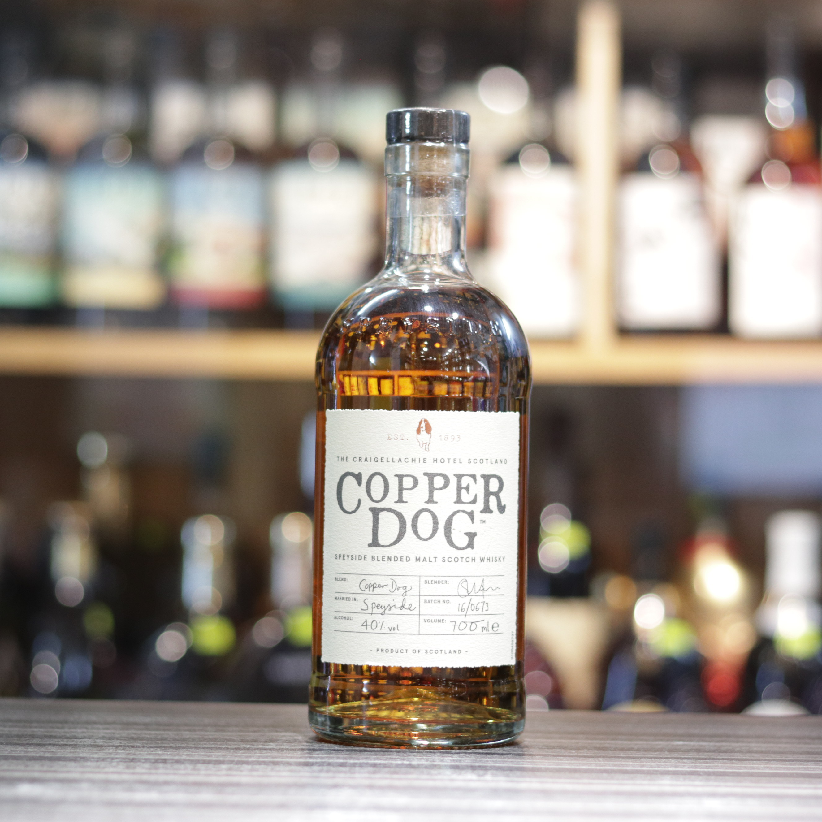 Copper Dog Speyside Blended Malt Whisky - 700ml/40%