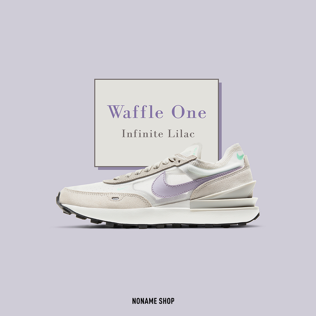 💥出清特價💥 NIKE WAFFLE ONE 小SACAI 薰衣草紫 (女款)