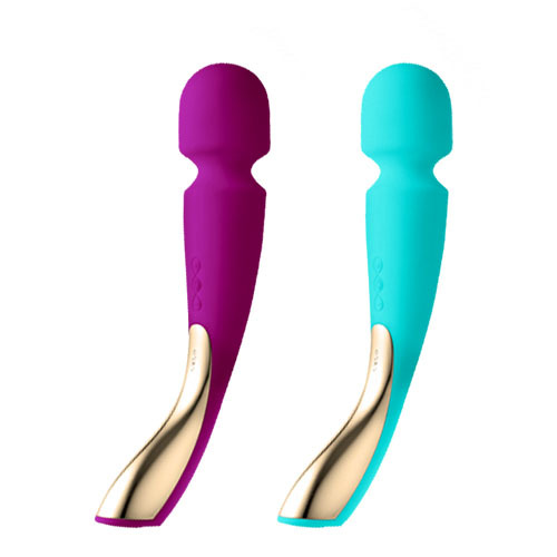 〔瑞典名牌〕LELO - SMART WAND™ 2 (L Size) 智能按摩棒 (大碼) 第二代（湖水綠／玫瑰紅）