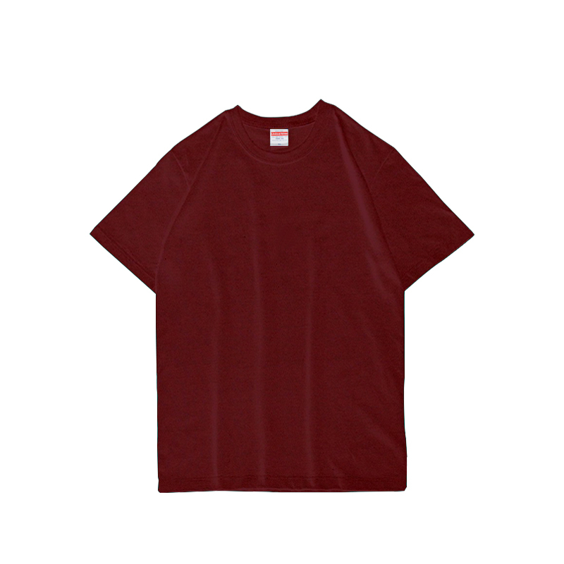 United Athle UA 5001-01 頂級柔棉5.6oz. 成人短T 酒紅 3500101-072 [EW]