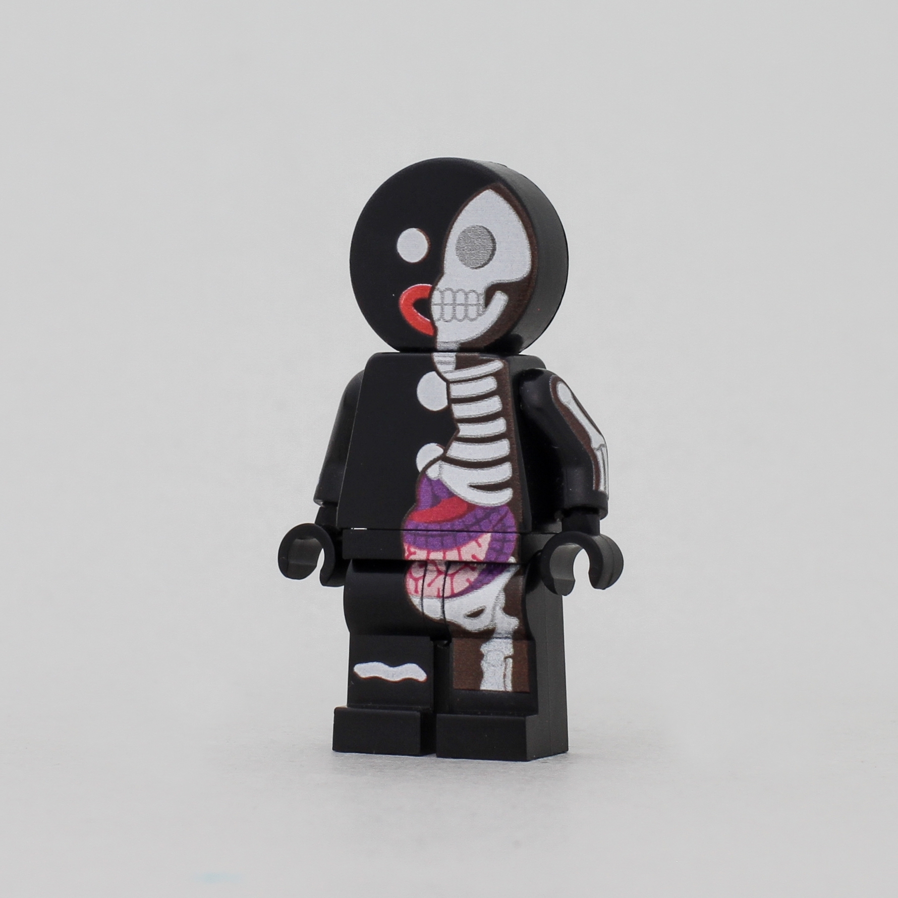 半剖薑餅人 (黑)