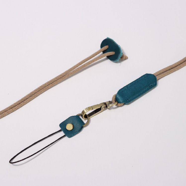 真皮牛皮手機吊繩 識別證套掛繩 會越用越油亮的皮料