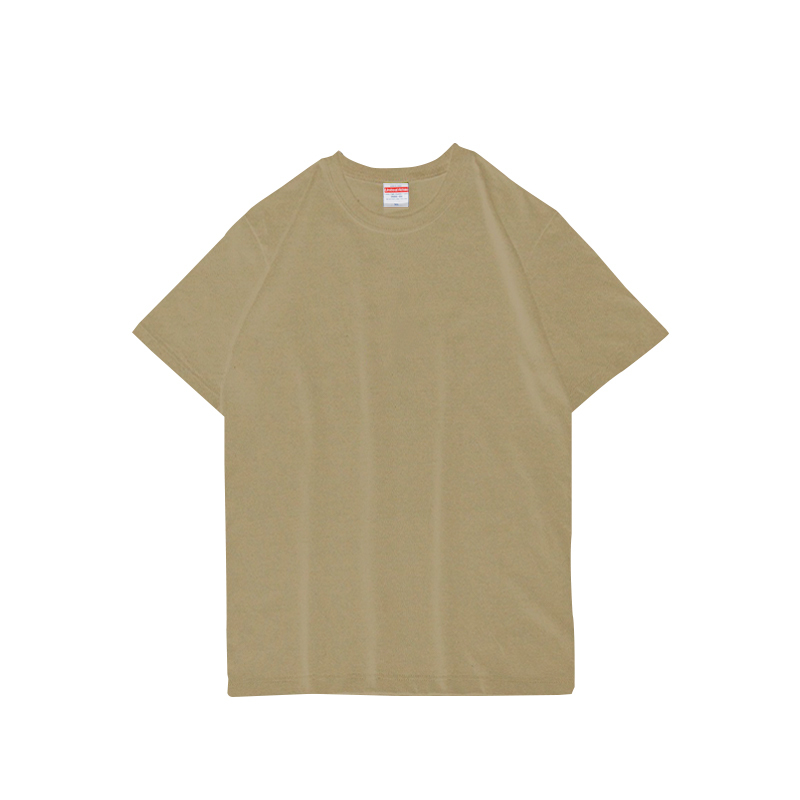 United Athle UA 5001-01 頂級柔棉5.6oz. 成人短T 深卡其 3500101-537 [EW]