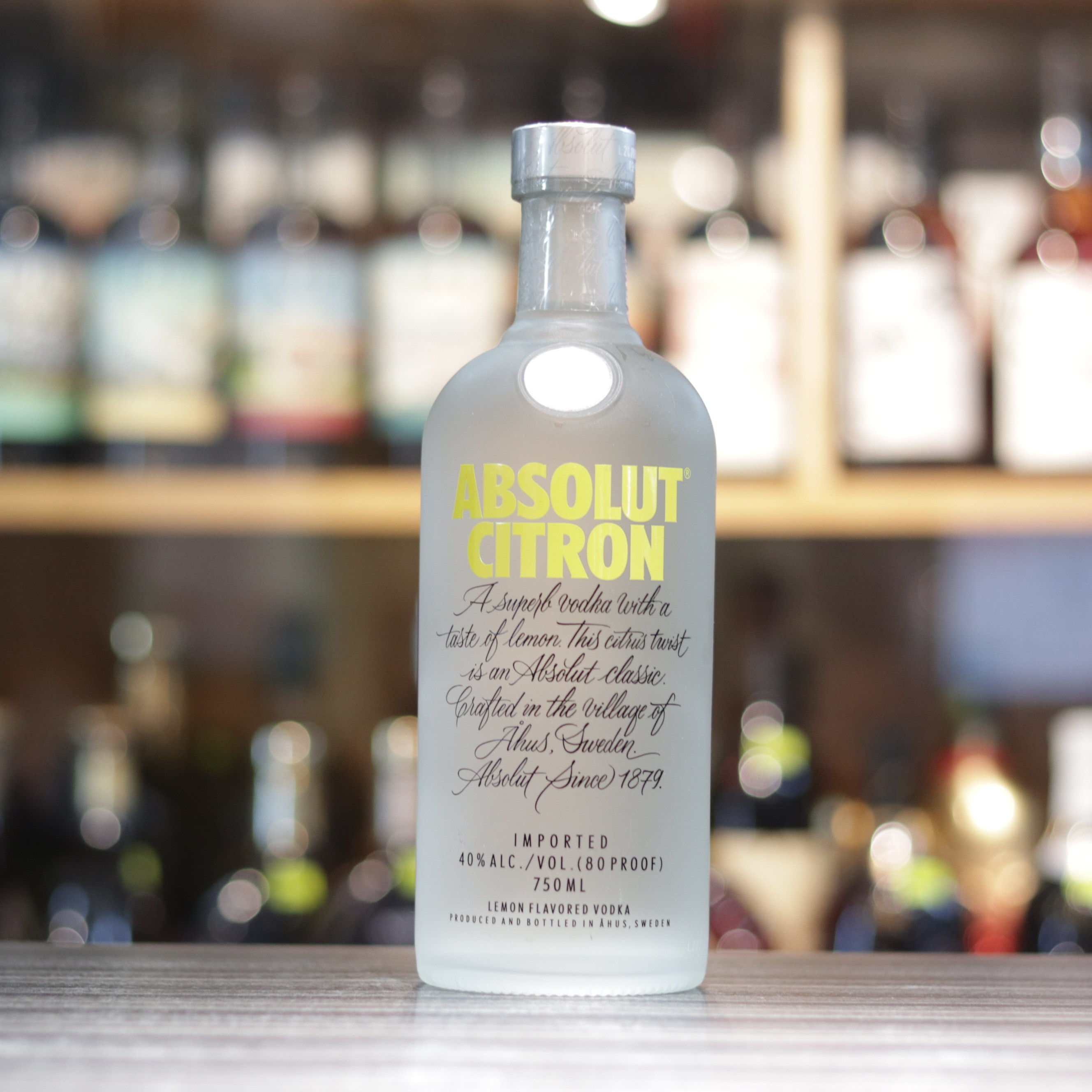 Absolut Citron Vodka - 750ml/40%