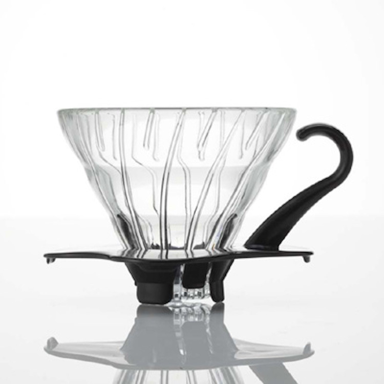 Hario V60 黑色 01 02 玻璃濾杯