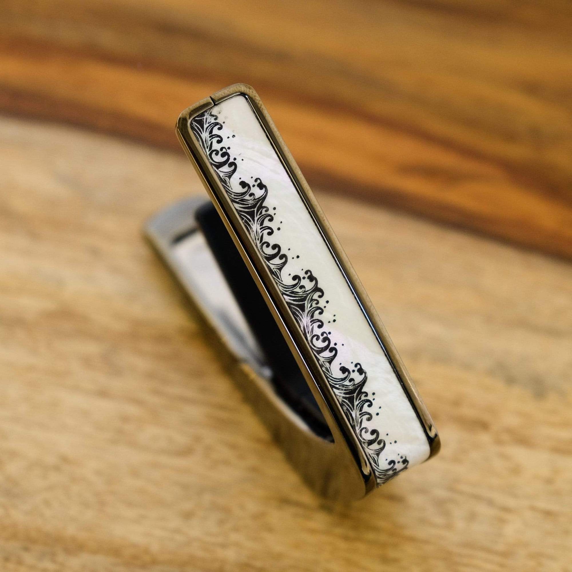 Thalia Capo CB201 with White Pearl Waves 尊絕移調夾 (MP-WAVES)