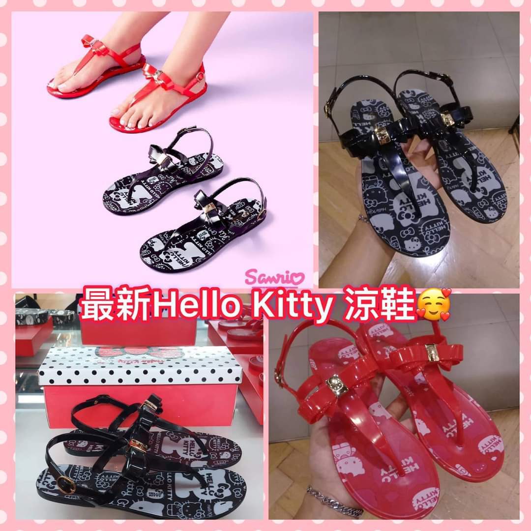 2021年最新Sanrio Kitty涼鞋