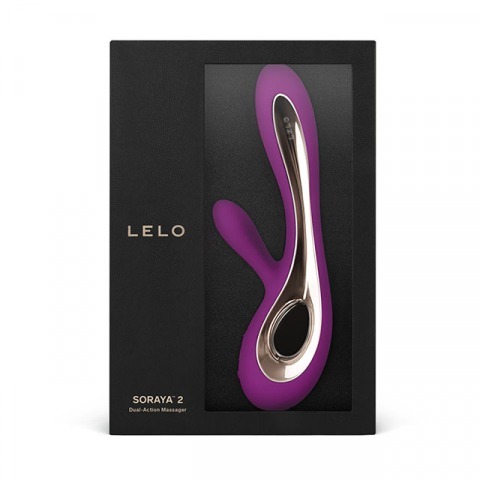 〔瑞典名牌〕LELO Insignia - Soraya 2 G點兔頭按摩棒（黑色／玫瑰紅／海洋藍）