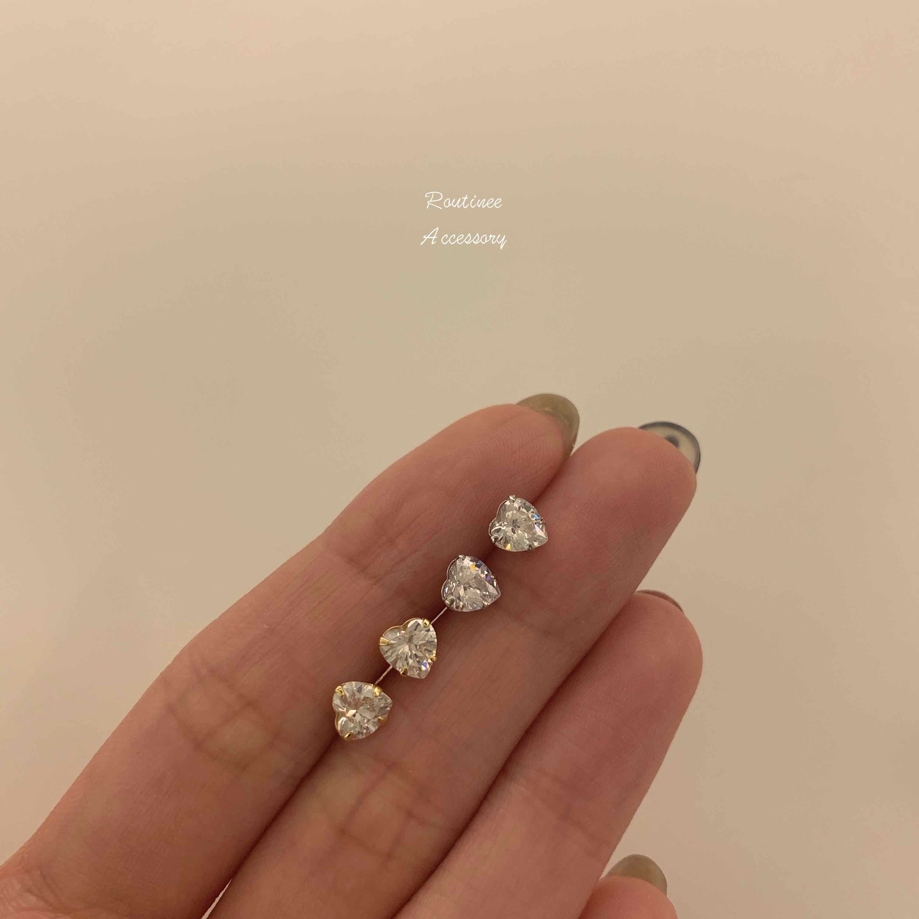 🇰🇷925 silver 必收！Lovely 耳環｜2 color