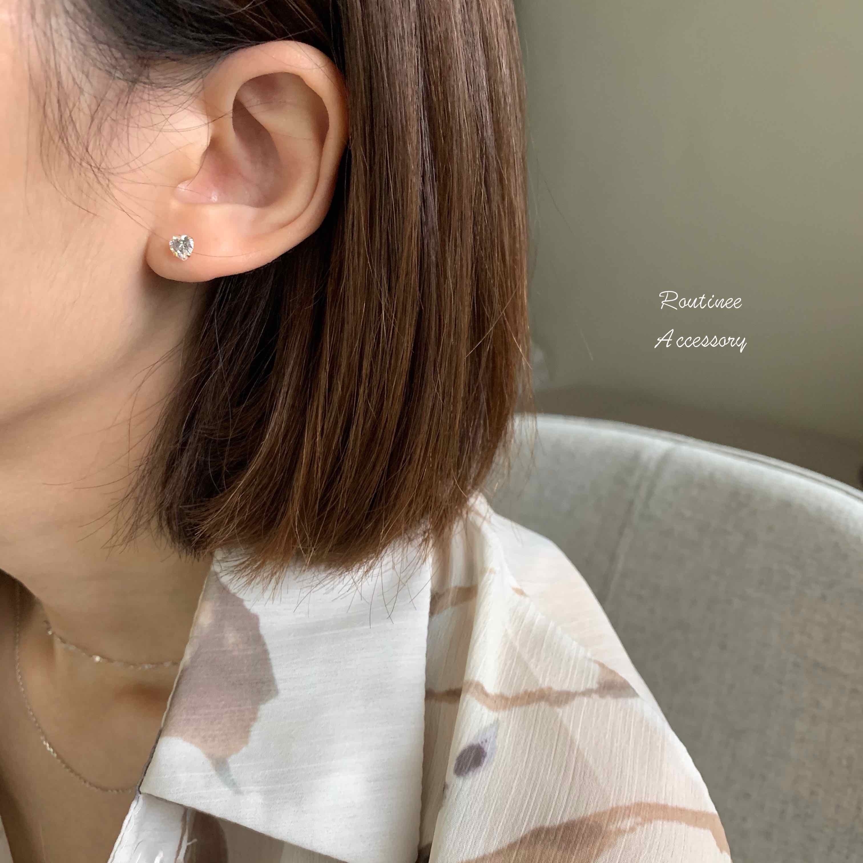 🇰🇷925 silver 必收！Lovely 耳環｜2 color