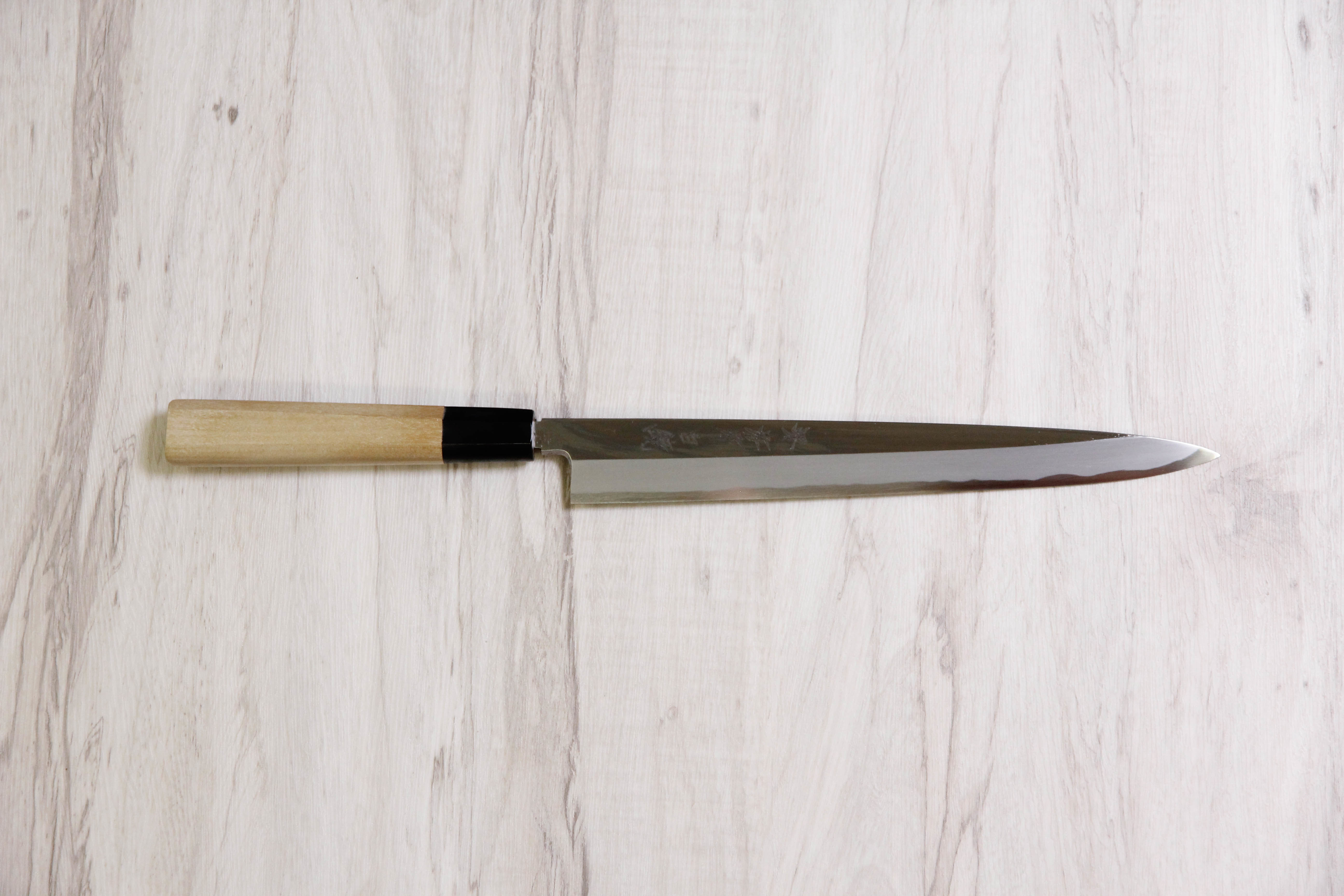 堺孝行白鏡白二鋼正夫柳刃240mm