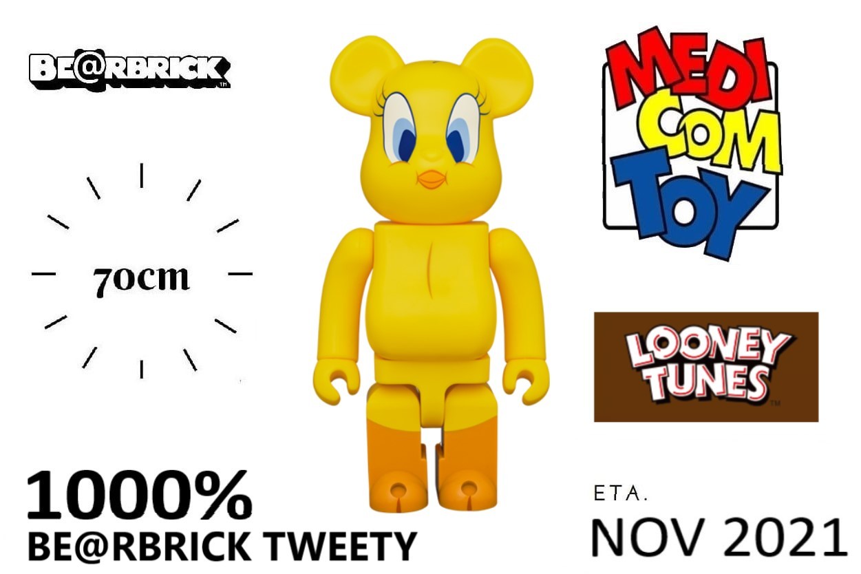 BE@RBRICK TWEETY 1000％