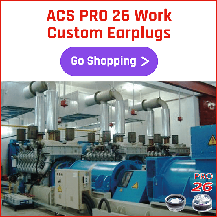 Buy ACS PRO 26 Work Custom Earplugs