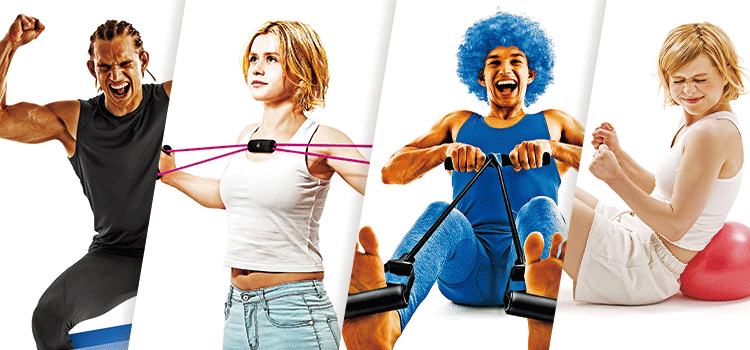 erugam 日本健身器材 居家健身 在家健身 健腹輪 拉力器 拉力繩 彈力繩 彈力帶 瑜珈 瑜珈球 八字拉繩 運動用品 翹臀圈