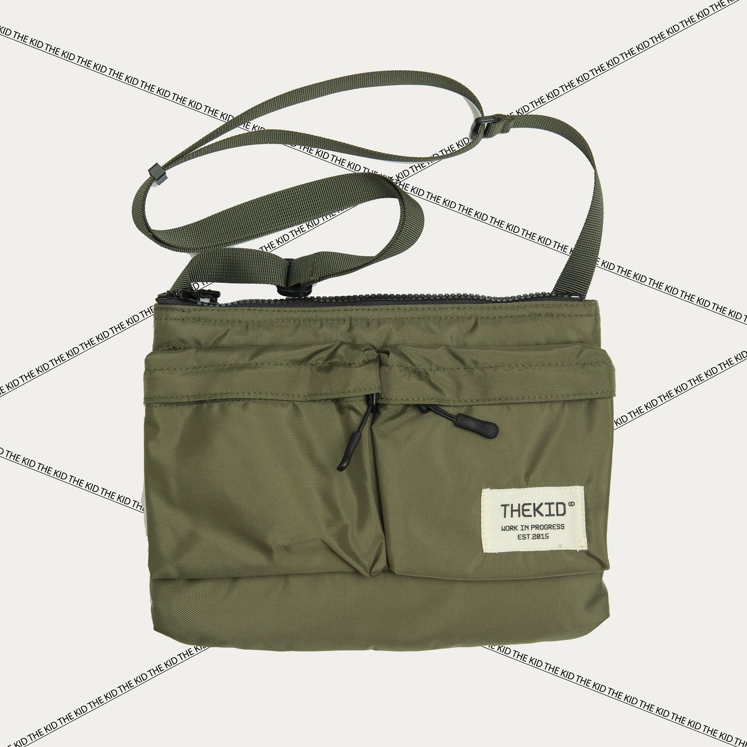 KID ® THEKID軍綠肩背包
