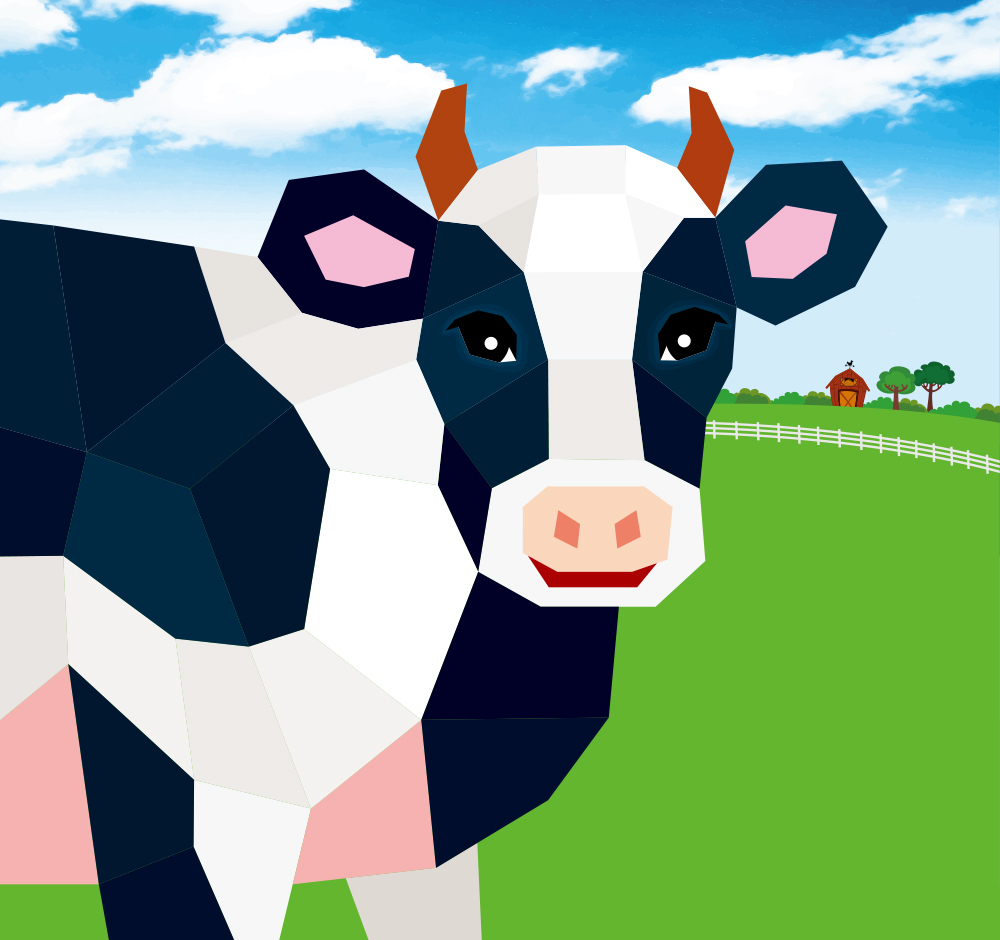 3D立體拼貼書：農場動物立體拼貼遊戲