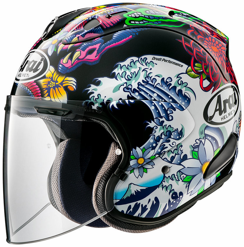 ARAI VZ-RAM ORIENTAL BLACK 亮黑 3/4罩