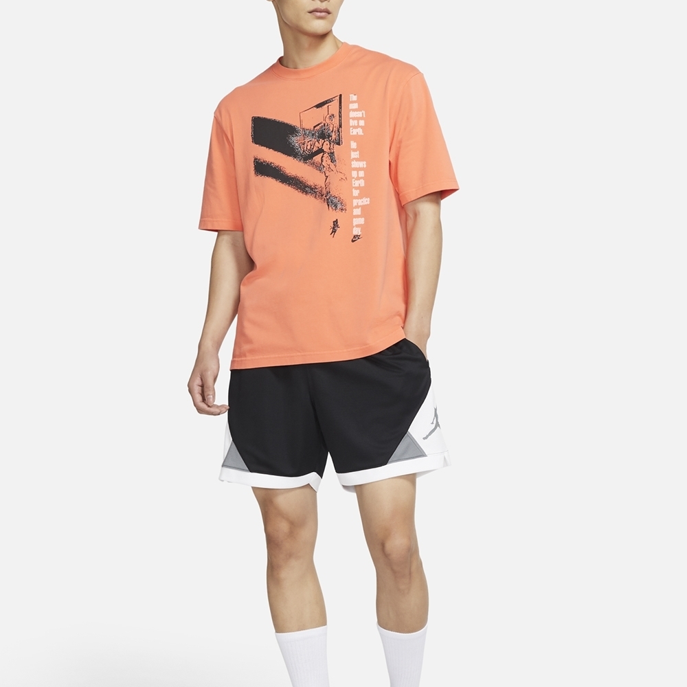 NIKE AS M J DF AIR DIAMOND SHORT 短褲 運動短褲 慢跑 球褲 籃球褲 黑 男款 CV3087-011 [EW]