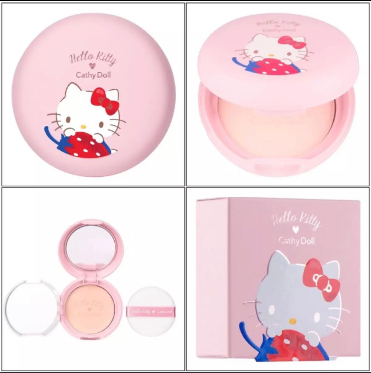 泰國Cathy Doll x Hello Kitty 粉油透明粉餅 (6.5g)