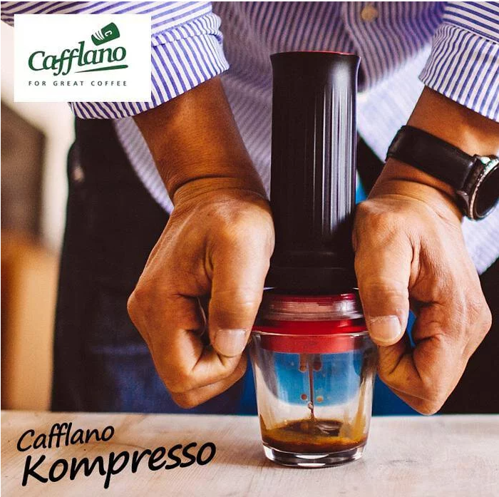 韓國 Cafflano Kompresso 隨身手壓意式濃縮咖啡機|最輕巧|便攜式|正宗|耐用|國際專利|【10/19 截單，預計 :10月尾至11月中發貨】