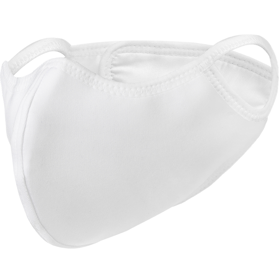 江湖跑堂運動型立體防護口罩 | 素白