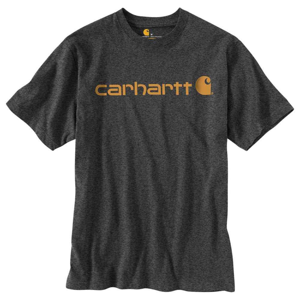[現貨] Carhartt K195 Logo Tee "Carbon Heather"
