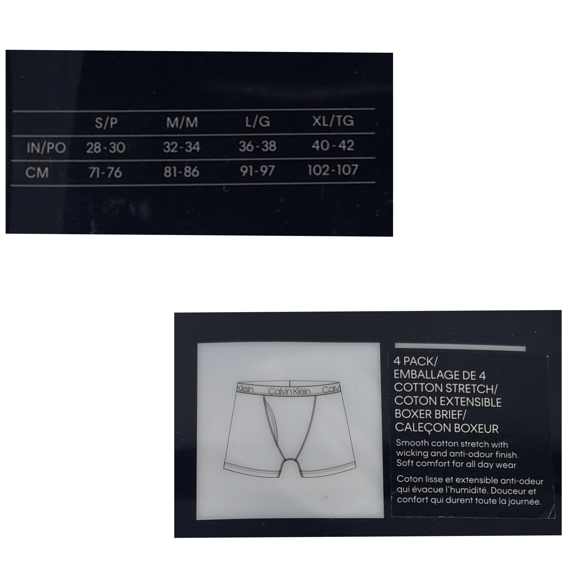 美國 Calvin Klein男裝內褲 Boxer (4條裝)
