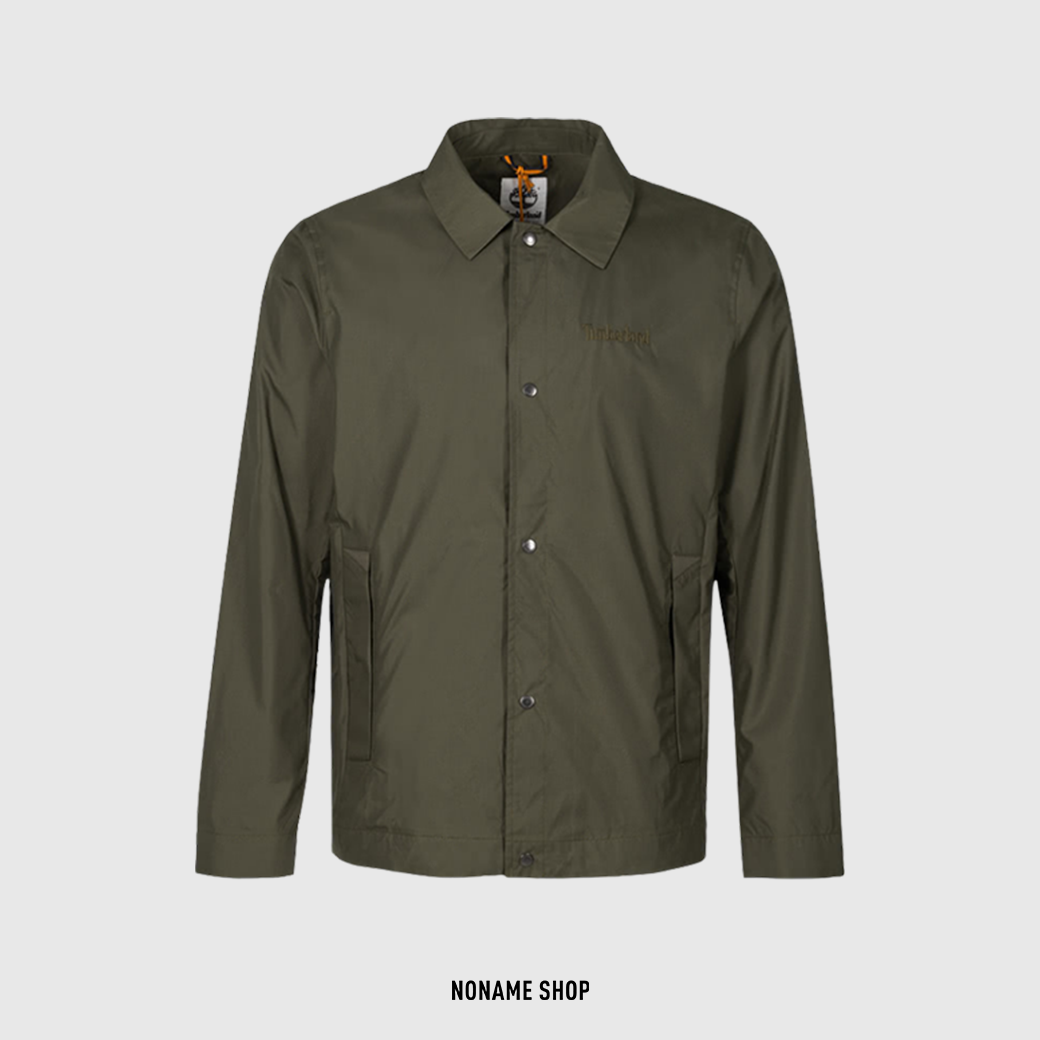 TIMBERLAND  機能 長袖 教練 夾克 軍綠