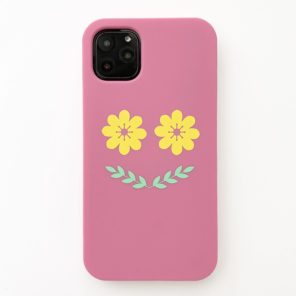 Candies iPhone 11 Pro Max - Simple系列 Smile Flower(粉)