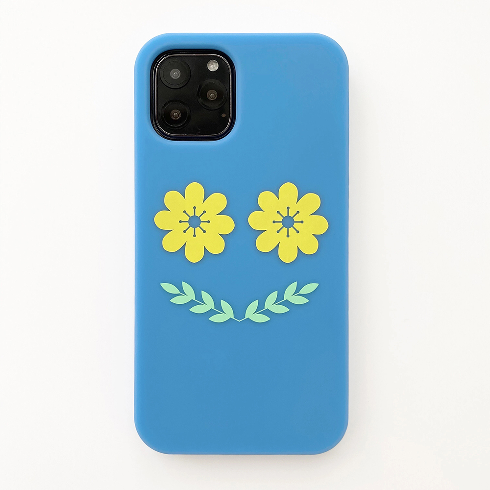Candies iPhone 11 Pro - Simple系列 Smile Flower(藍)