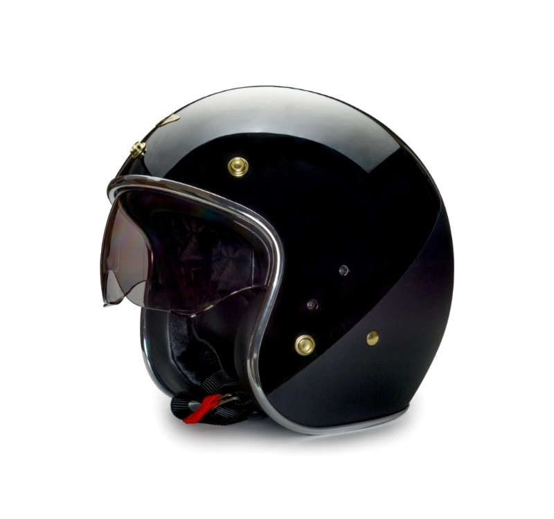 FETURE BRIAN 博萊恩 曜石黑 復古帽 3/4罩