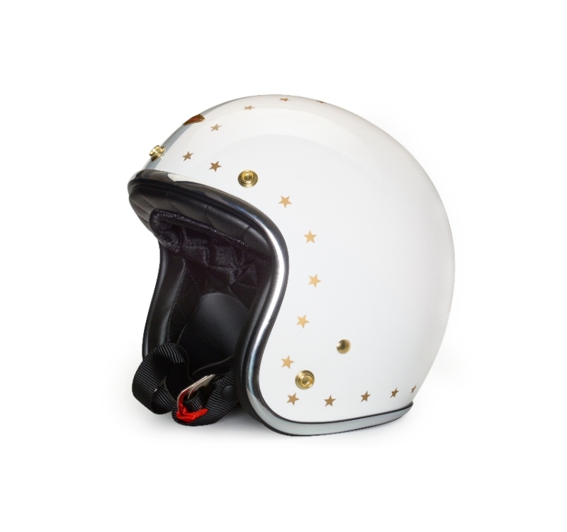 FETURE KENT 肯特 亮光雪地白 復古帽 3/4罩