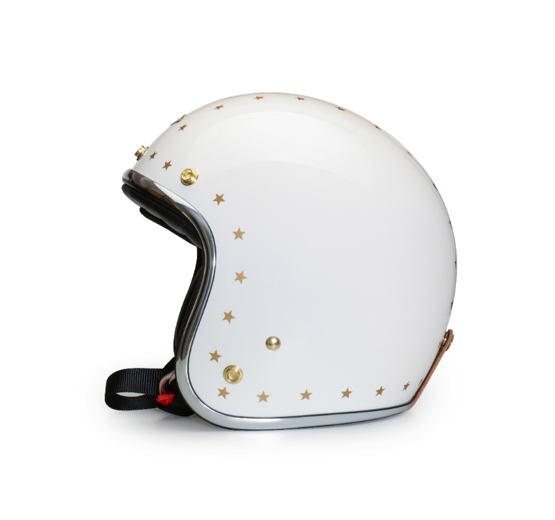 FETURE KENT 肯特 亮光雪地白 復古帽 3/4罩