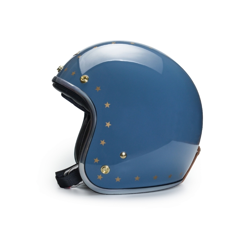 FETURE KENT 肯特 亮光漠藍 復古帽 3/4罩