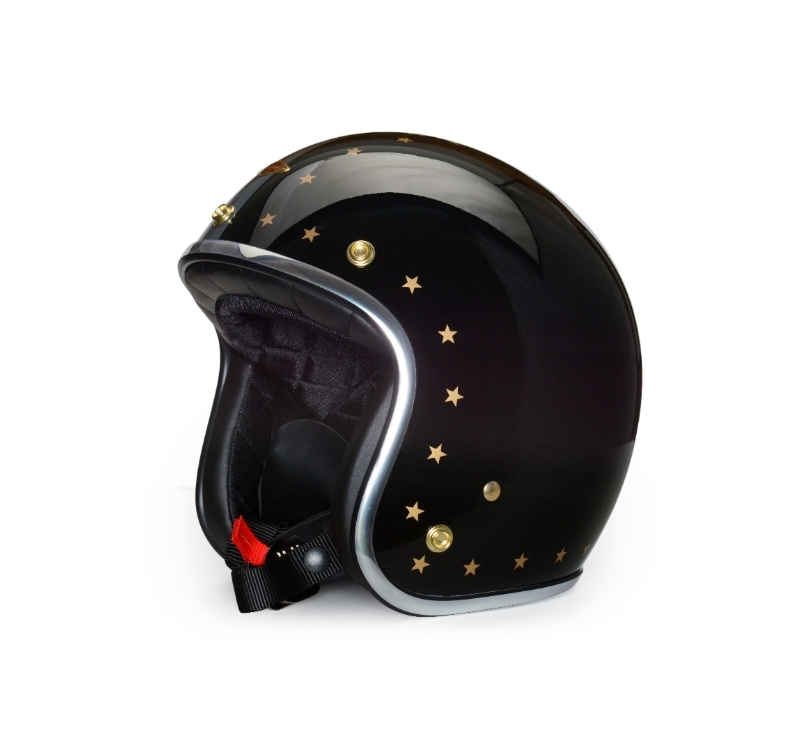 FETURE KENT 肯特 亮光曜石黑 復古帽 3/4罩