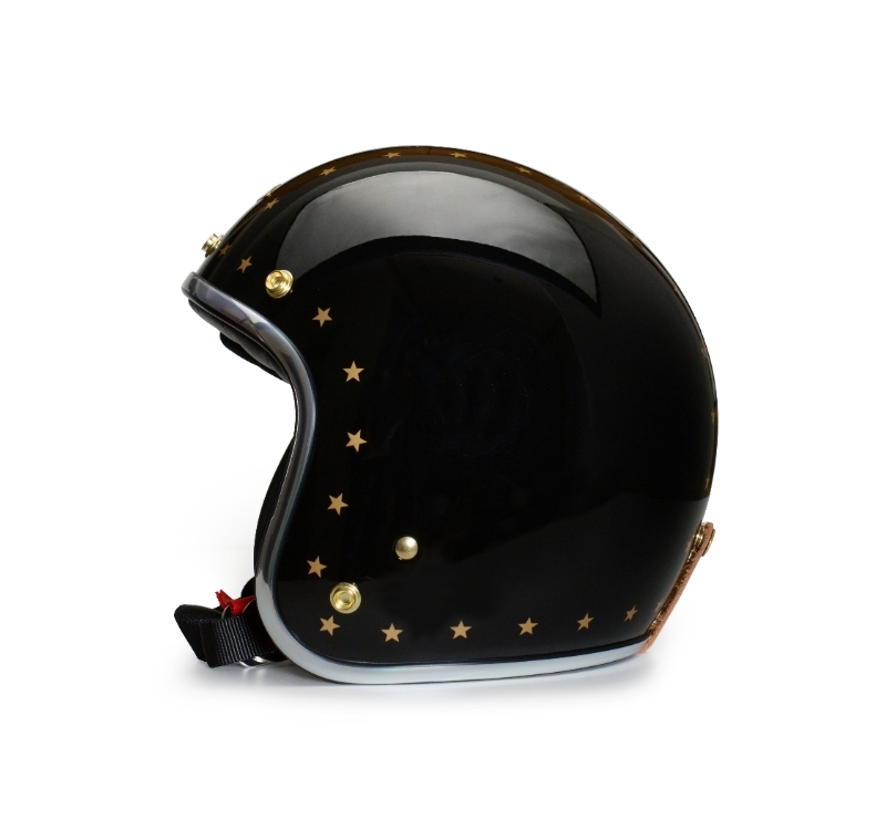 FETURE KENT 肯特 亮光曜石黑 復古帽 3/4罩