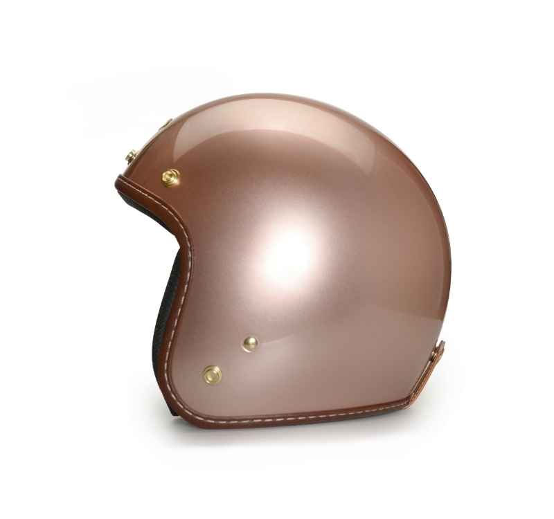 FETURE ROY 羅伊 亮光玫瑰金 復古帽 3/4罩