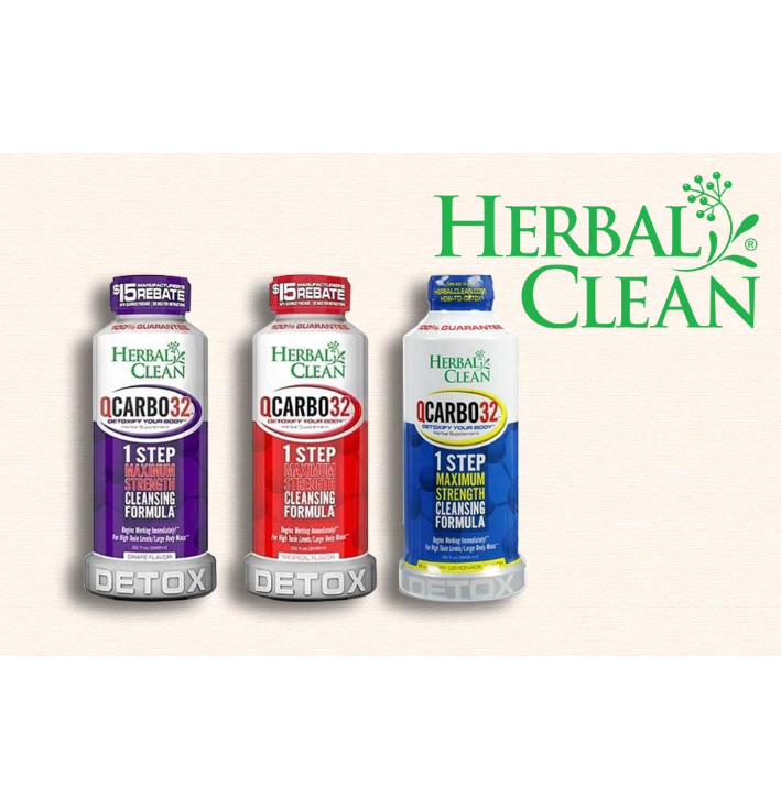 美國 Herbal Clean 「Qcarbo32」 維他命飲料
