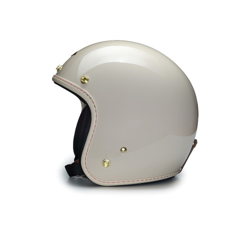 FETURE VAN III 汎 亮光淺奶茶 復古帽 3/4罩