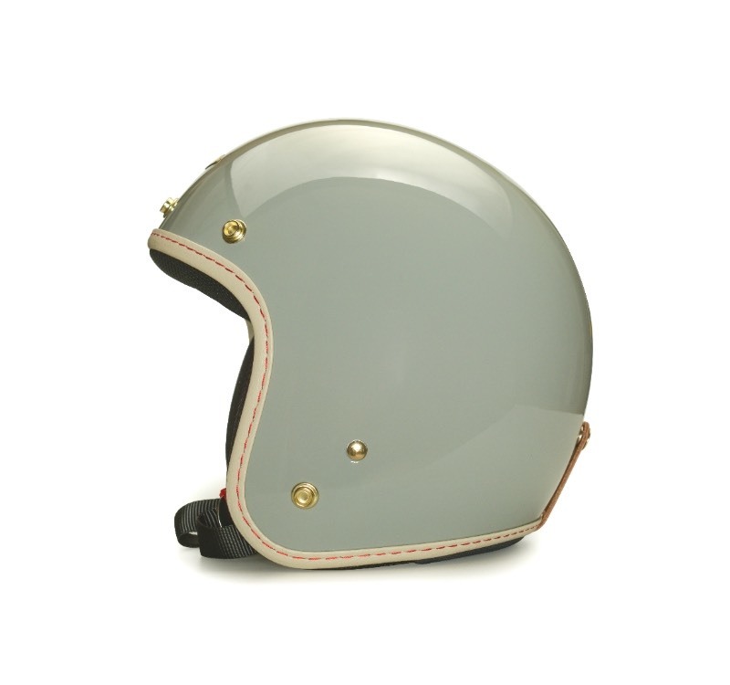 FETURE VAN III 汎 亮光淺褐綠 復古帽 3/4罩
