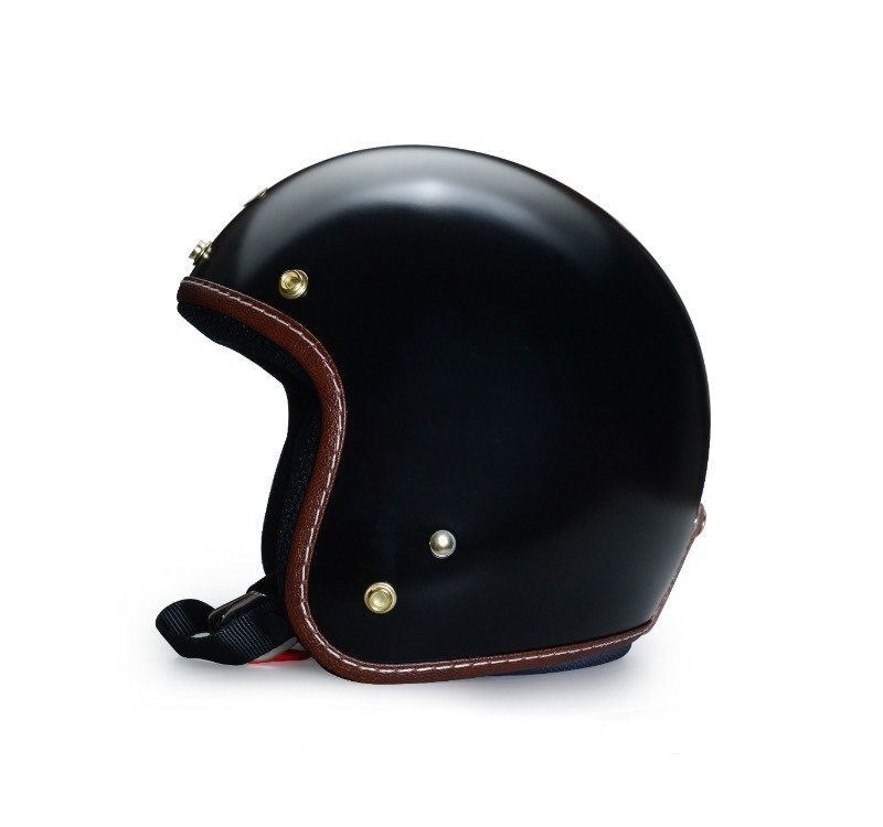 FETURE DEREK III 德瑞克 亞光曜石黑 復古帽 3/4罩