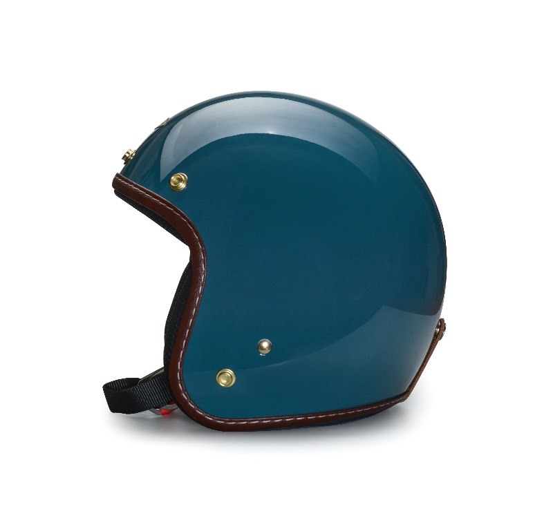 FETURE DEREK III 德瑞克 亮光青岩藍 復古帽 3/4罩